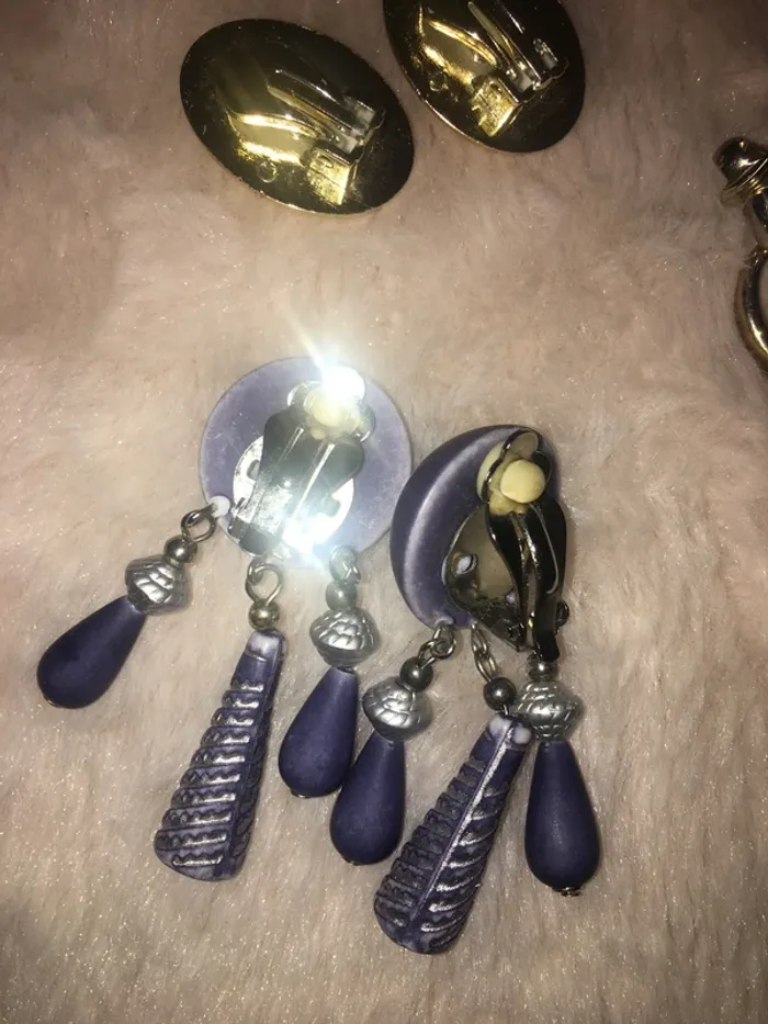 Lot de 3 paire de boucles d’oreilles - photo numéro 5