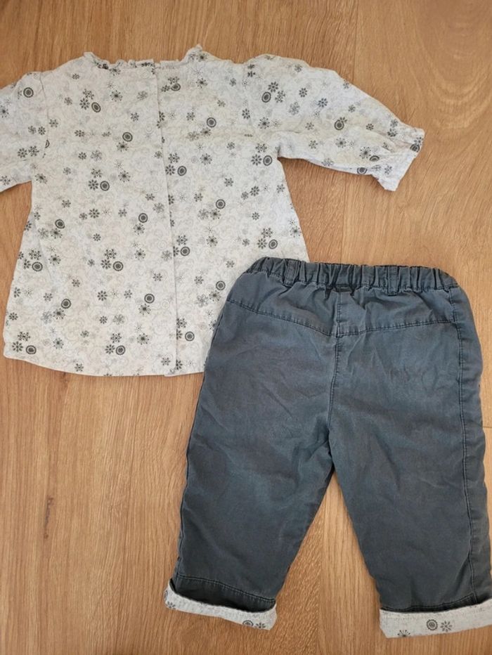 Tenue fille Alphabet 6 mois - photo numéro 8