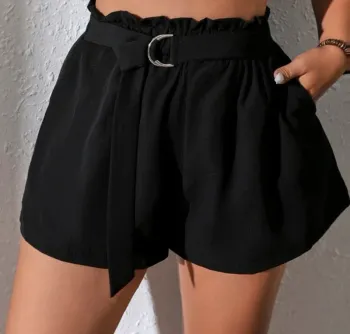 Short fluide noir taille 2XL / 44