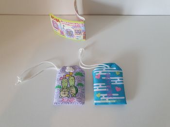 lot de 2 porte bonheur sachat japonnais chance