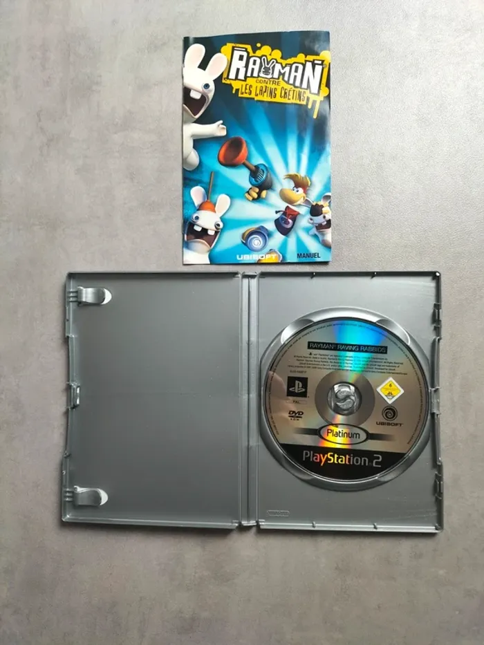 Jeu PS2 – Rayman contre les lapins crétins (Platinum) - photo numéro 4