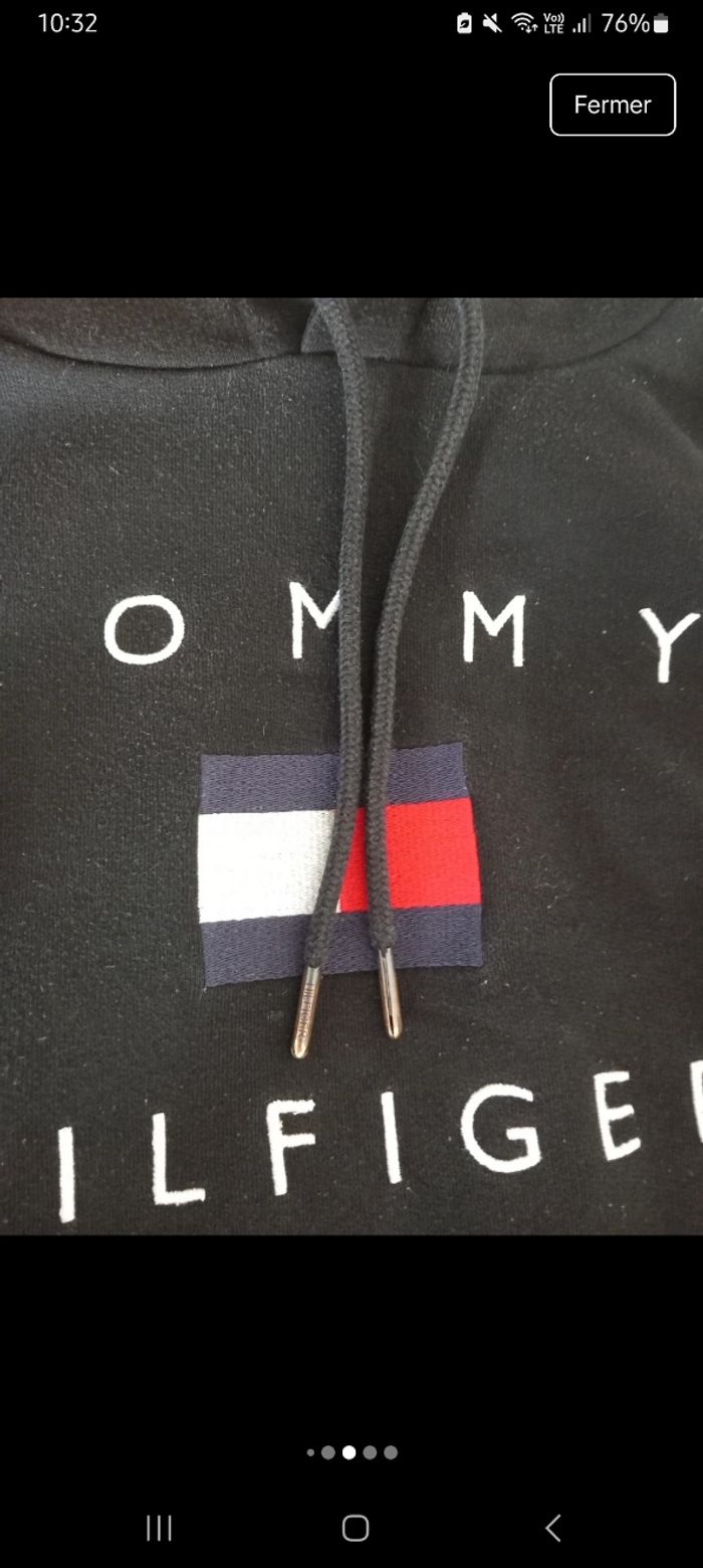 Sweat shirt tommy hilfiger taille s - photo numéro 3