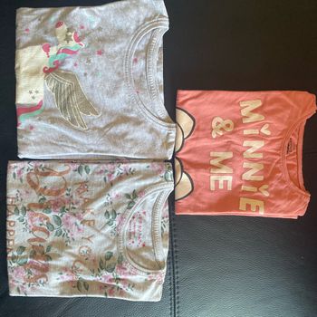 Lot 3 tee shirts manche longue