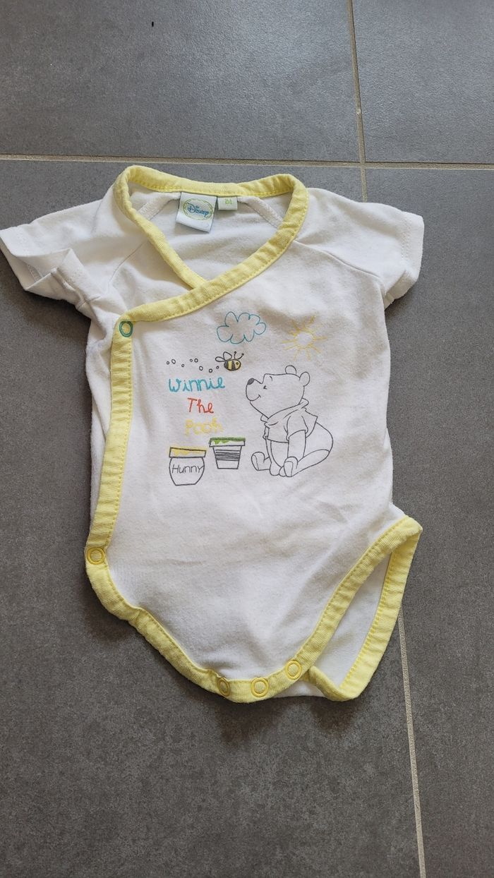Body manche courte garçon 1 mois