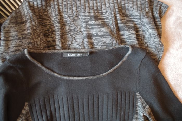 Robe Pull tunique en laine LAUREN Vidal TM - photo numéro 9
