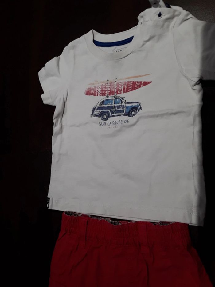 Ensemble tee-shirt + short - photo numéro 2