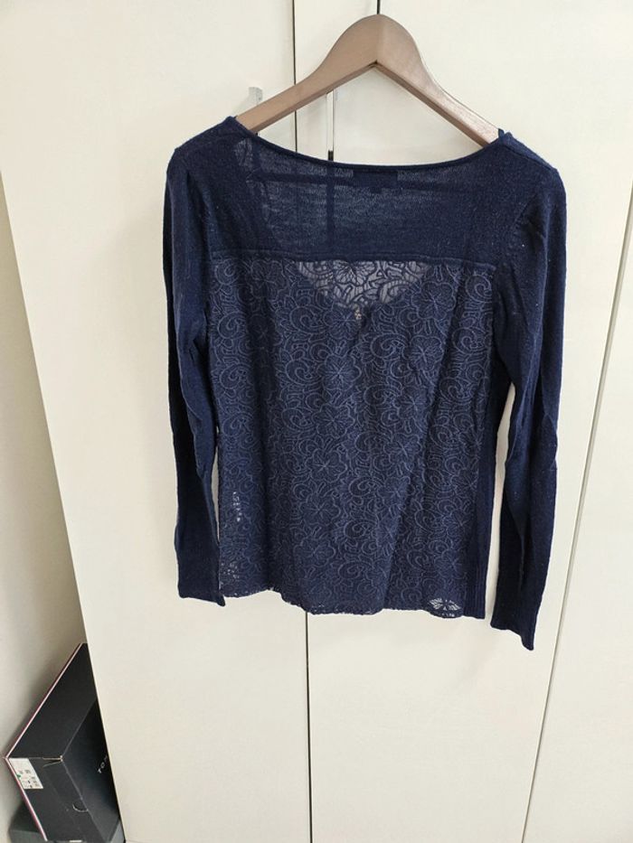 Gilet bleu marine - photo numéro 2