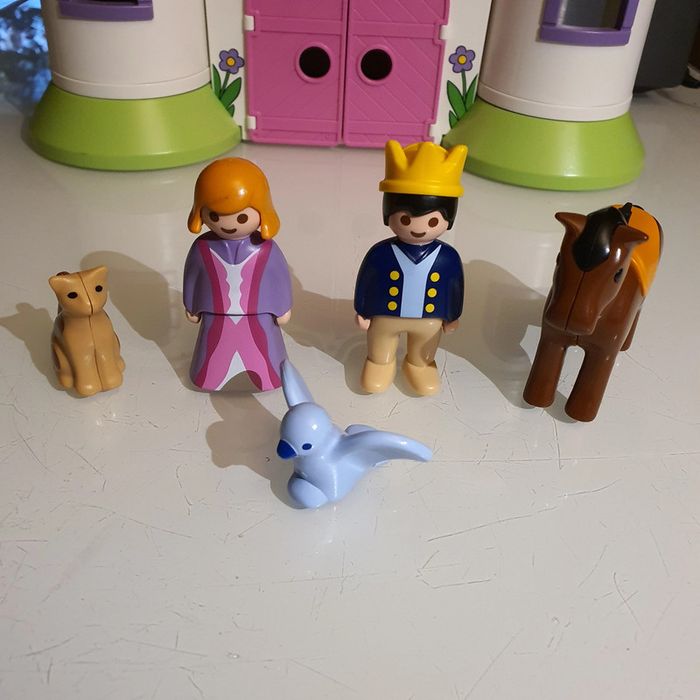 Château de Princesse avec Tours empilables Playmobil 1 2 3-9389 - photo numéro 2