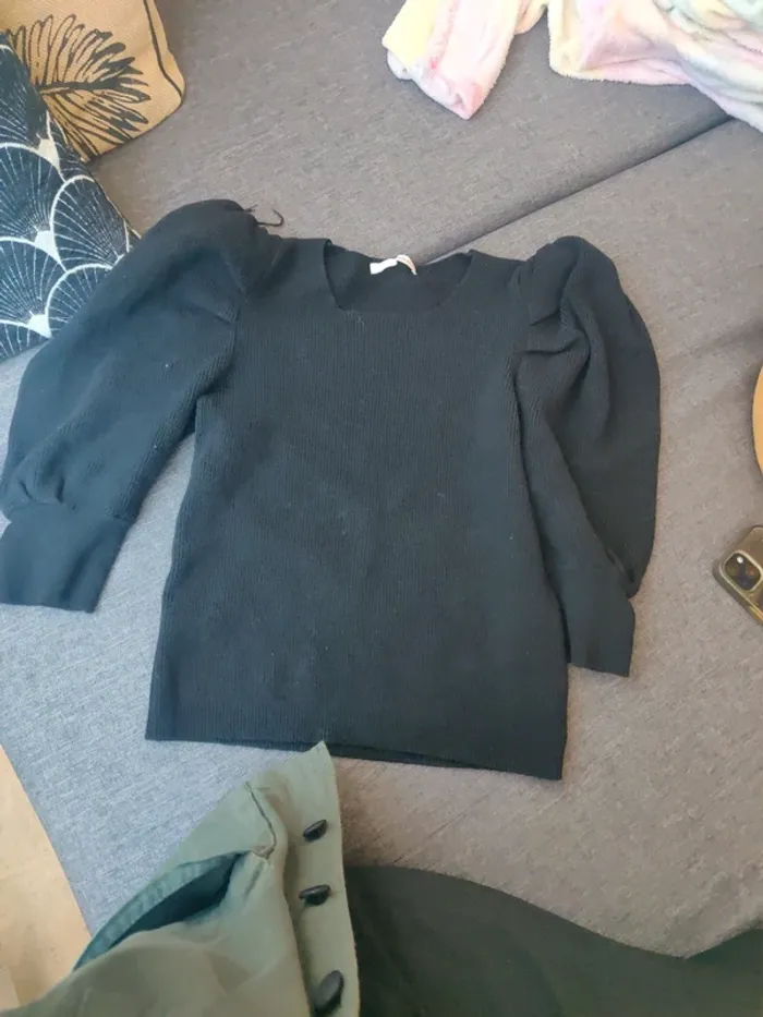 Pull en maille 3/4