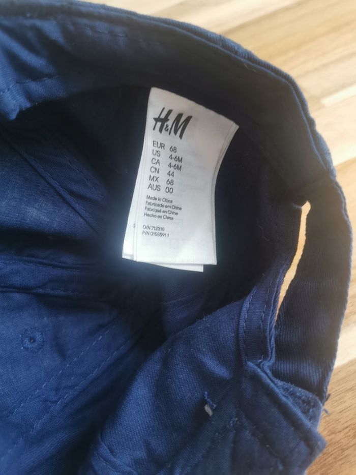 Casquette bleu marine H&M - photo numéro 2