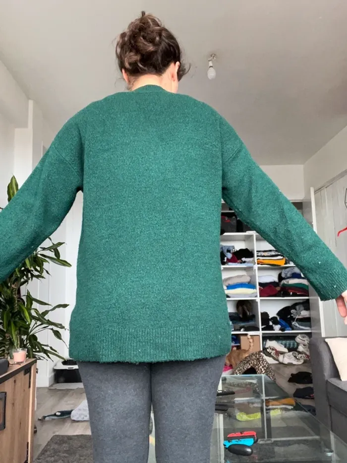 Pull vert - photo numéro 3
