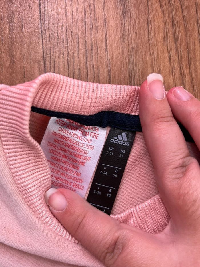 Pull velours doux adidas - photo numéro 2