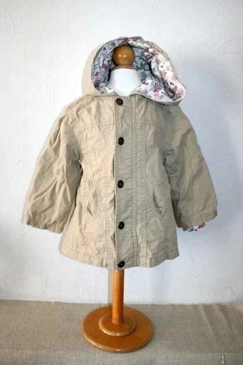 Parka Tape à l'oeil beige 2 ans