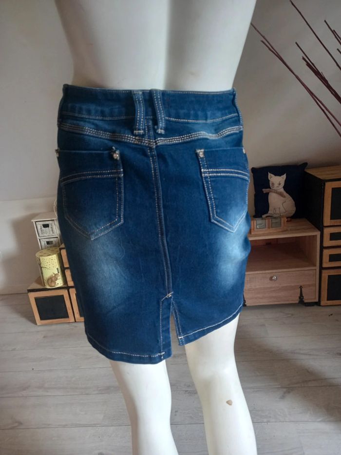 Jupe en jean taille L Neuve - photo numéro 6