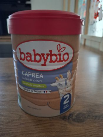 Lait baby bio 2