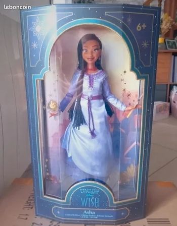 Poupée Asha Wish et la bonne étoile en édition limitée collector designer Disney