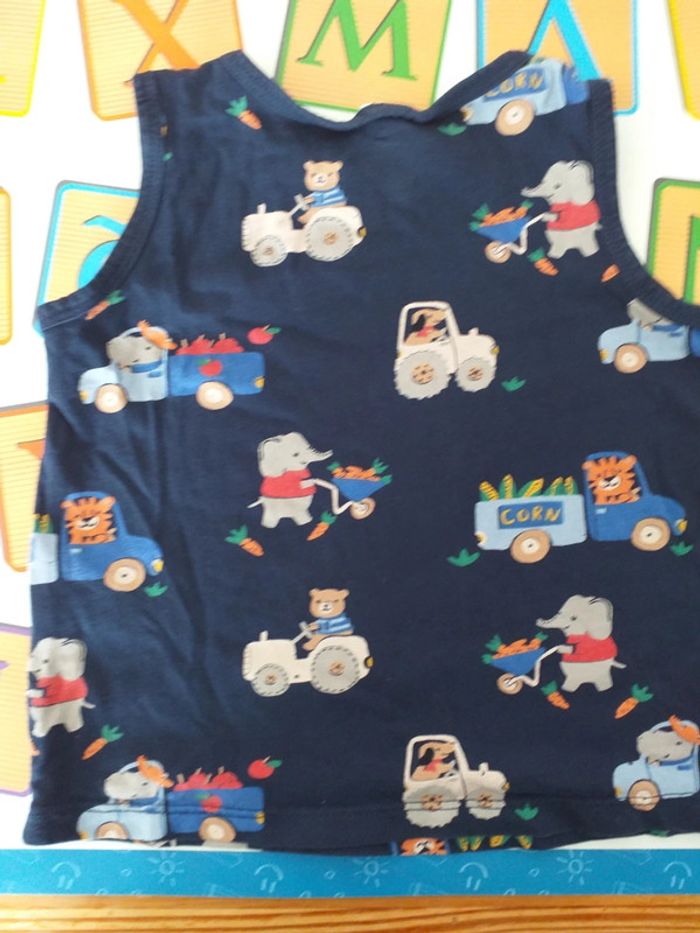 Tee-shirt sans manches 86 cm - photo numéro 3