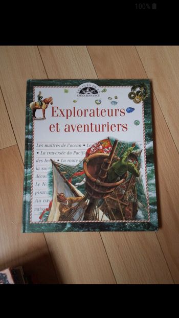 Livre les clés de la connaissance Explorateurs et aventuriers