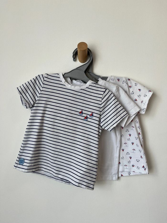 Lot de 3 t-shirts à manches courtes - Sergent Major 18 mois (80cm) - photo numéro 2