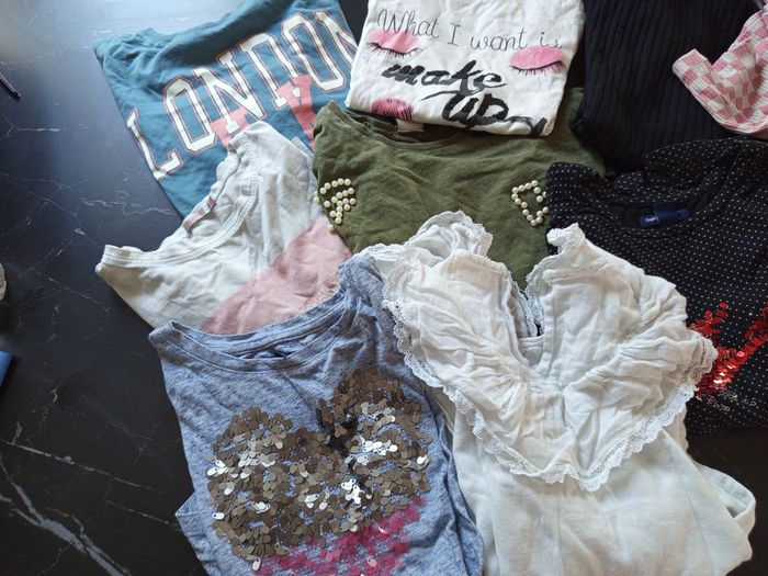 Lot haut manche longue