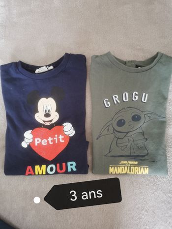 T shirt 3 ans
