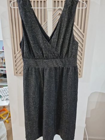 Robe de soirée, argenté