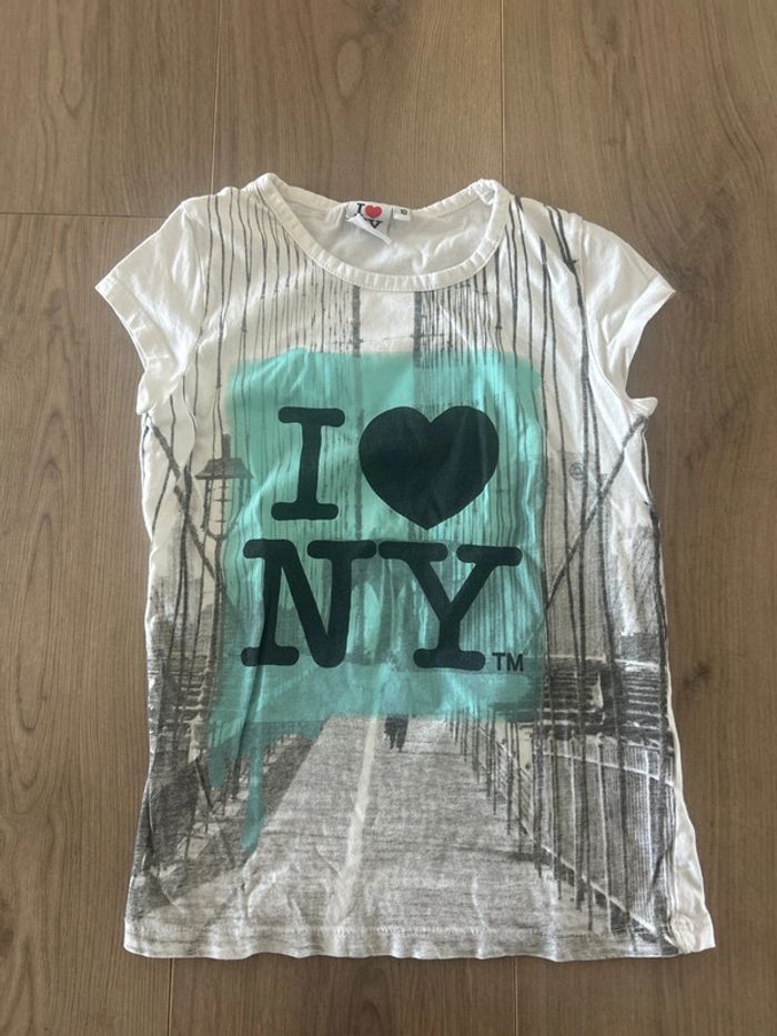 T-shirt I Love NY taille 10 ans