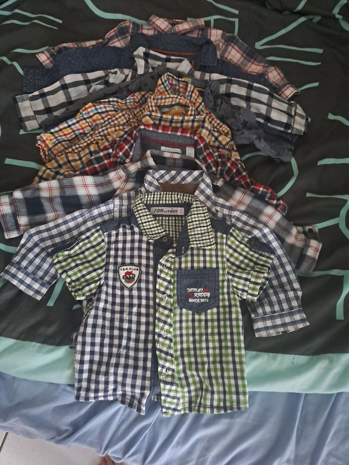 Lot de chemises taille 12 mois