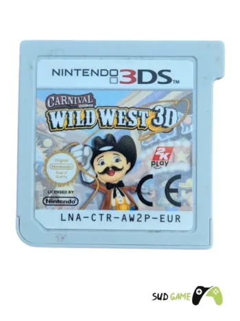Jeu de Nintendo 3DS en loose " Carnival wild West 3D "