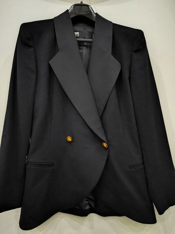 Veste costume noir taille 42 laine verri