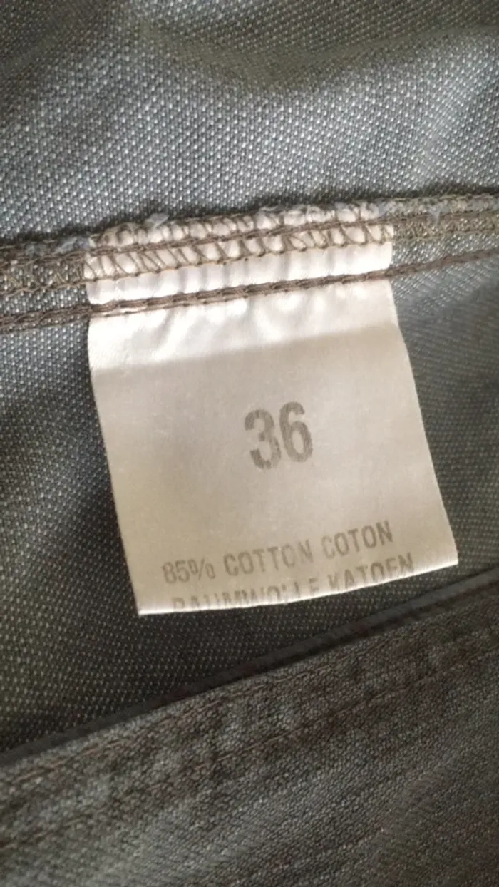 Veste en jean  Caroll  taille 36 - photo numéro 3