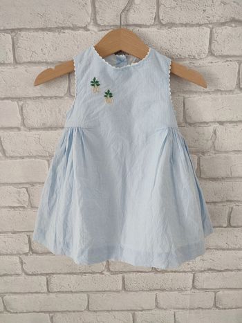 Robe brodée Citrons – Cyrillus – 9 mois