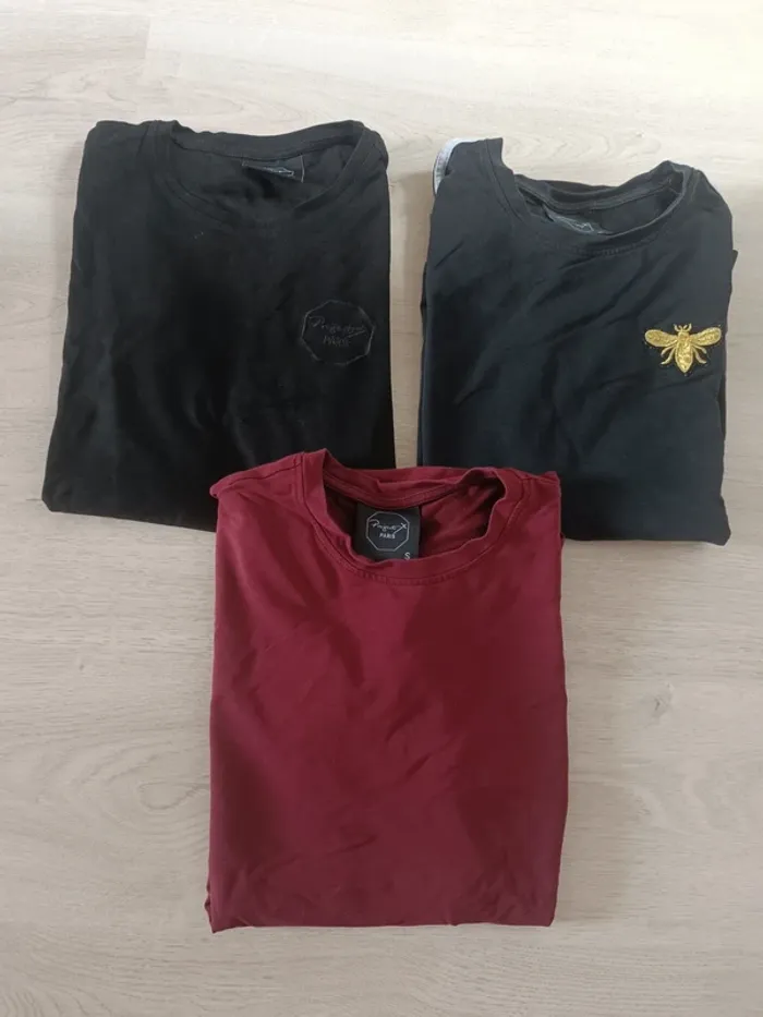 Lot de 3 Tshirts Projet X Paris taille S