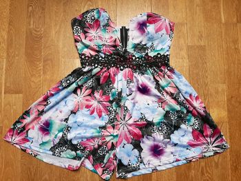 Combi short fleurs