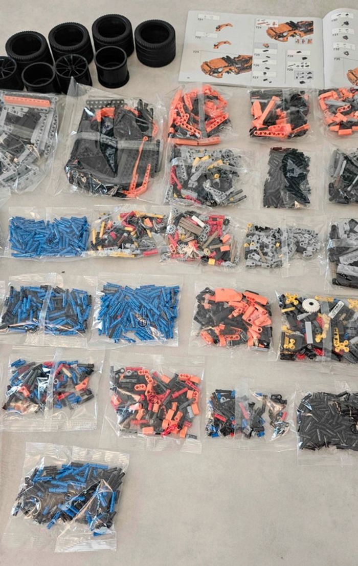 Set de construction Porsche 911 GT3 RS MOC Technic – Compatible avec LEGO 42056 - photo numéro 11