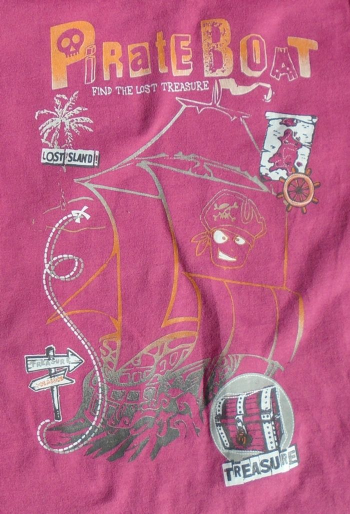 Tee shirt maches longues garçon 4 ans - photo numéro 2