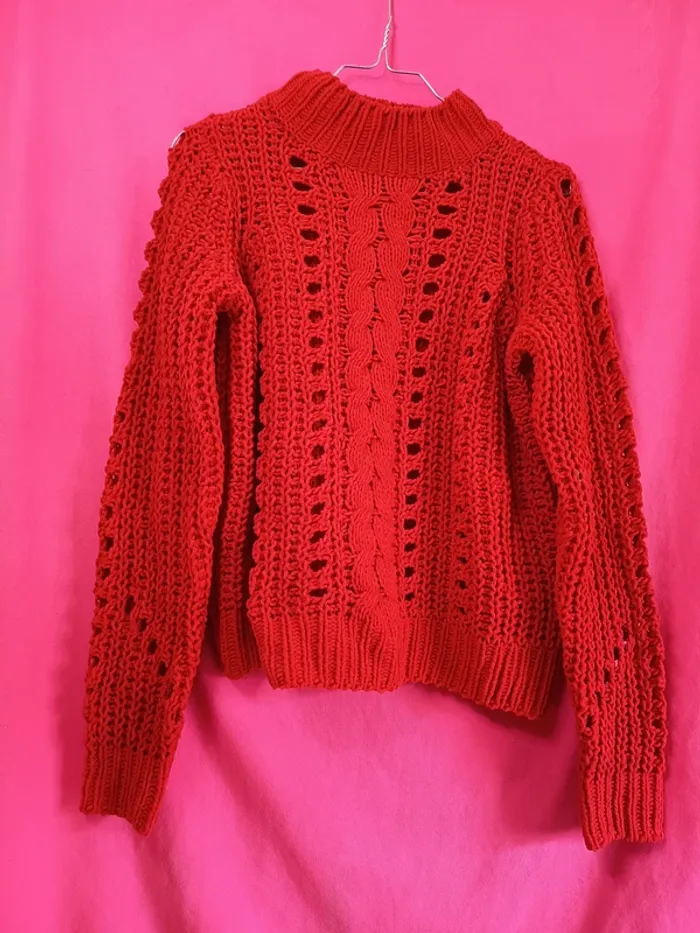 Pull manches longues, femme (A321)