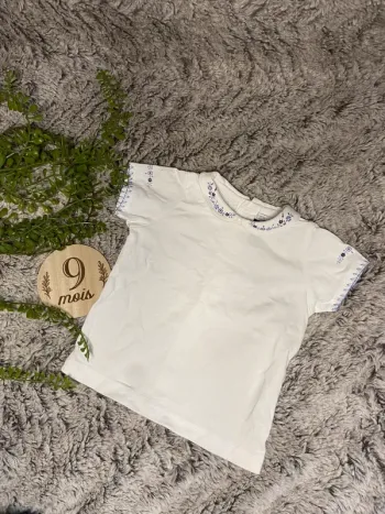Polo fille 9 mois