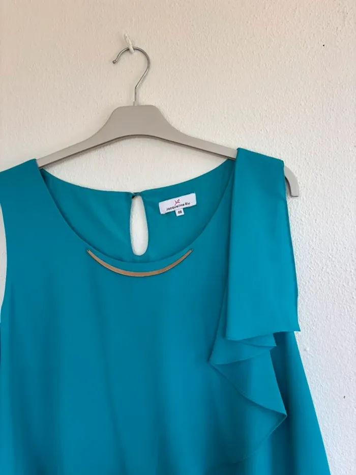 Robe Jacqueline Riu bleu - photo numéro 3