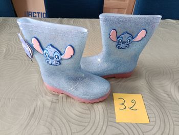 Bottes de pluie lumineuses Disney Stitch.