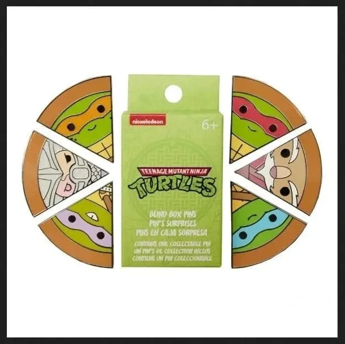 Pin’s émaillé Pizza Slices surprise Loungefly Teenage Mutant Ninja Turtles - photo numéro 4