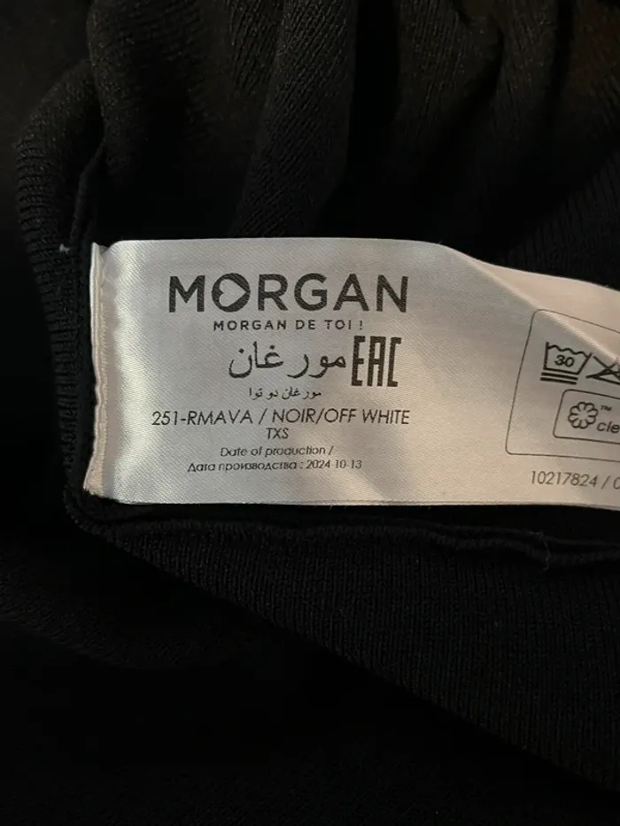 Robe pull Morgan Noire et blanche / 251-Rmava TXS - photo numéro 5