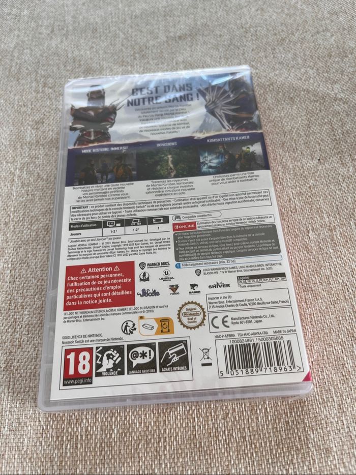 Jeu Nintendo switch mortal kombat 1 - photo numéro 2
