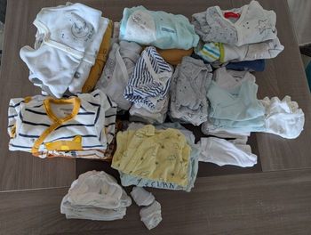 Lot vêtements naissance
