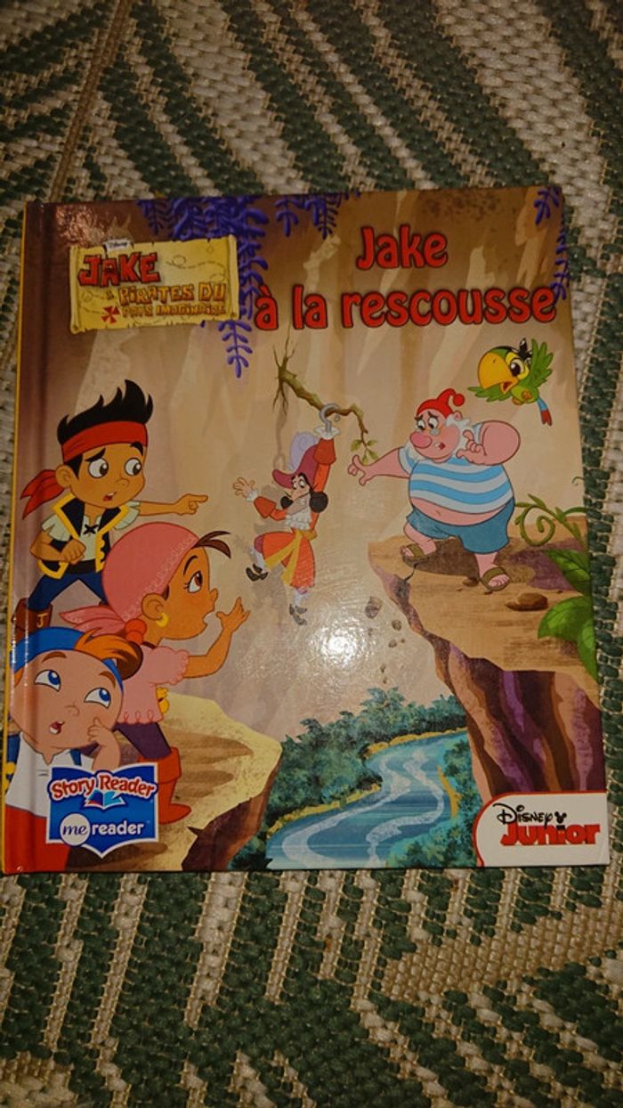 Livre story reader "Jack à la rescousse" Jack et les pirates du pays imaginaire