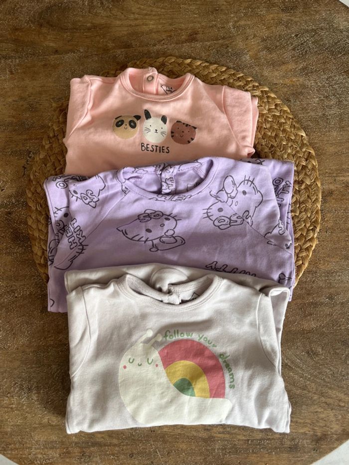 Lot pyjama été 12 mois