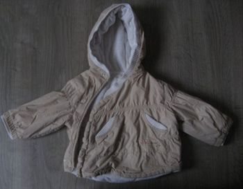 Manteau fille 12 mois doublé polaire