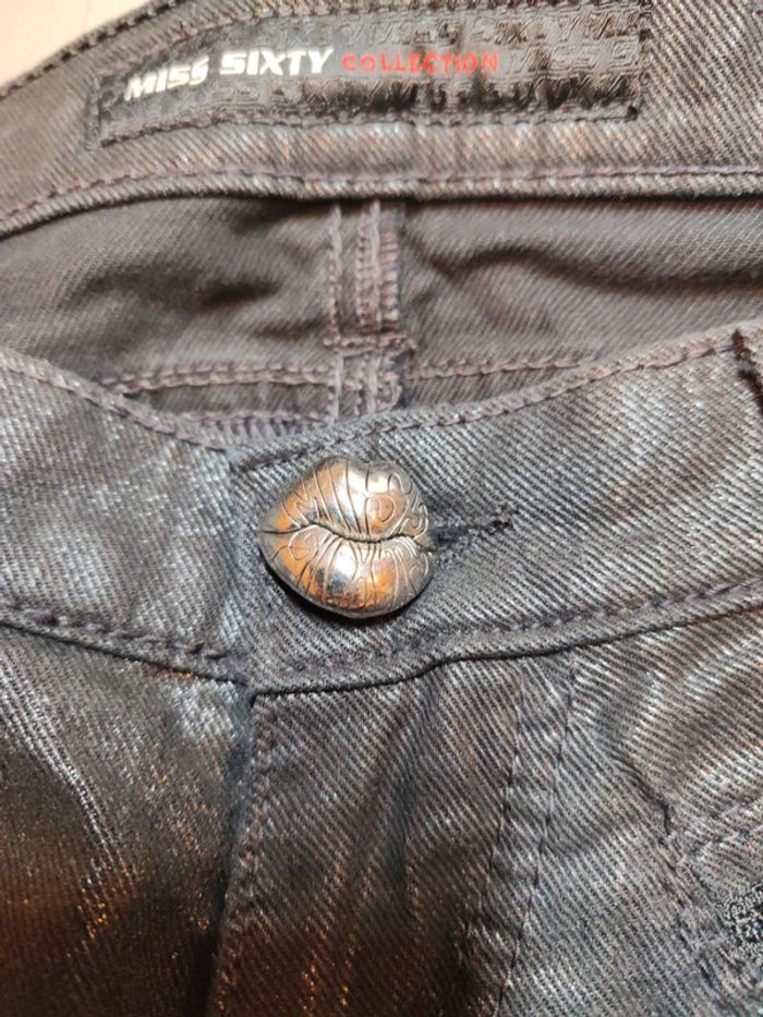 Miss sixty vintage jeans low rise style radio taille basse années 90 2000 y2k taille 34 - photo numéro 10