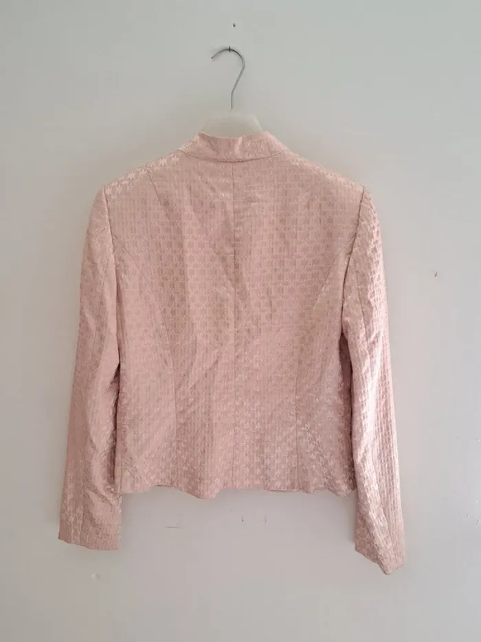Veste Blazer rose gold - taille 36 - Comma - élégant classe - photo numéro 4