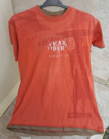 Tee-shirt rouge Oxbow taille 14 ans